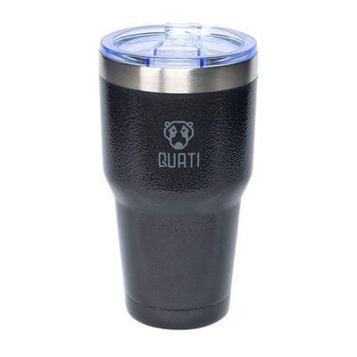 Copo Térmico Quati Para Carro 725Ml Preto - Cpcr725
