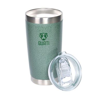 Copo Térmico Quati Com Tampa 591Ml Verde V2 - Cv2Ctml591