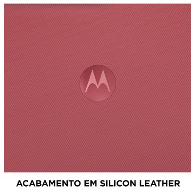 Smartphone Motorola Moto G86 5G Tela 6.7" pOLED 256GB 8GB RAM Câmera 50MP 4K IP69 Desbloqueado Vermelho