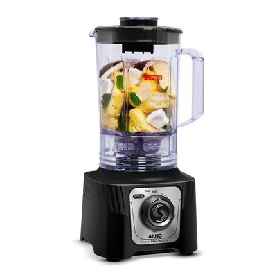 Liquidificador Arno Power Max LN65 Comfort Control 15 Velocidades 1400W - Preto Preto / 110