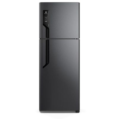 Geladeira Electrolux Frost Free TF71B Duplex Efficient com AutoSense Black Inox Look - 480 litros Preto / 220