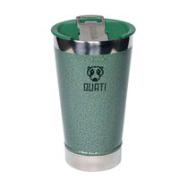 Copo Térmico Quati Com Abridor 473Ml Verde - Cva473