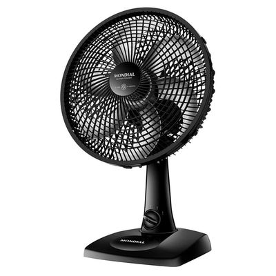Ventilador de Mesa 30cm Mondial Super Power VSP-30-B 6 Pás 3 Velocidades Preto Preto / 110