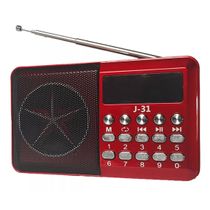 Rádio Portátil Digital Fm Bluetooth Usb Recarregável mgl