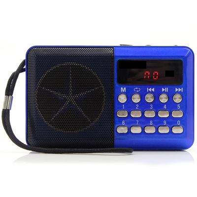 Rádio Portátil Digital Fm Bluetooth Usb Recarregável mgl