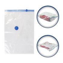 Kit 03 Saco Organizador a Vácuo Transparente M 60cmx80cm