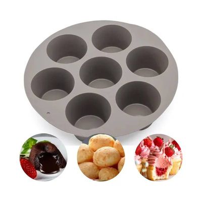 Kit 03 Forma de Cupcake Muffins Pudim Bolinho Air Fryer 21cm