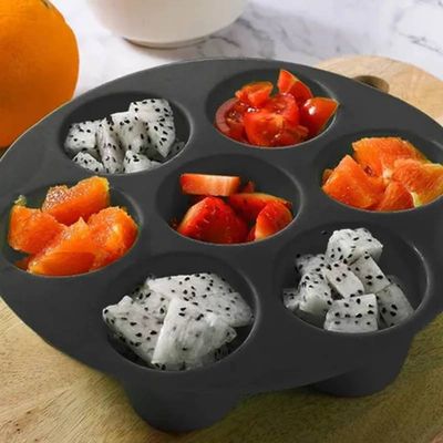 Kit 03 Forma de Cupcake Muffins Pudim Bolinho Air Fryer 21cm