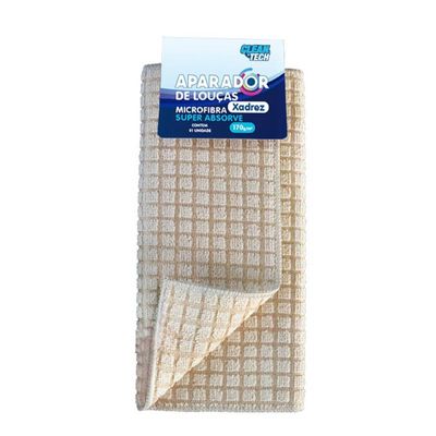 Kit 10 Toalhas Aparador de Louças Microfibra Macia 30cmx40cm