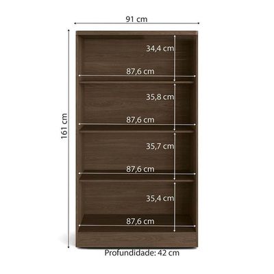 Armário Multiuso 2 Portas Com Chave Versatile Munique 91cm