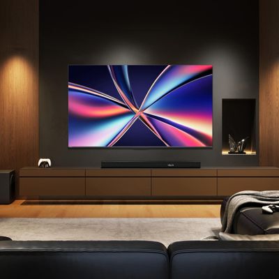 Smart TV 65 4K UHD Hisense ULED MiniLED 65U6QV Vidaa U9 HDR10 Dolby Atmos Preta