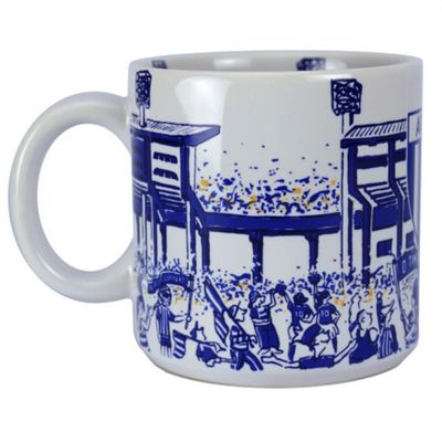 Caneca KazzaVip do Avai F.C Cerâmica 360 ML Estádio da Ressacada Licenciada Branco