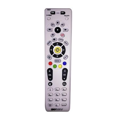 Controle Remoto Receptor SKY HDTV H67 com Chave - Mxt