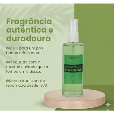 Colônia Lavanda Inglesa Natural Garrão 250ml