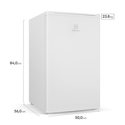 Frigobar Electrolux 122L Efficient com Controle de Temperatura Cor Branca (EM120) 127V