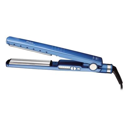 Chapinha| Prancha Philco Ultra Titanium 230ºC com Emissão de Íons Azul – Bivolt