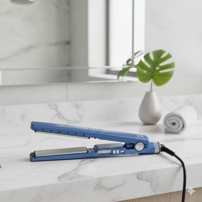 Chapinha| Prancha Philco Ultra Titanium 230ºC com Emissão de Íons Azul – Bivolt