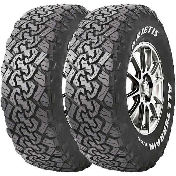 KIT 2 Pneus Arietis All-Terrain AX5 265/65 R17 AT Aro 17 120/117S 10PR LT OWL