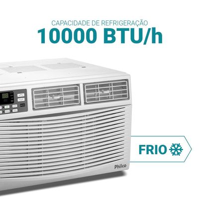 Ar-Condicionado Janela 10000BTUs Philco Ciclo Frio PAJ10FH 127V
