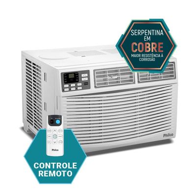 Ar-Condicionado Janela 10000BTUs Philco Ciclo Frio PAJ10FH 127V