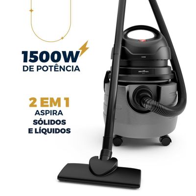Aspirador de Pó Britânia 20L Função Sopro 1500W BAS87 127V