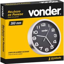 Relógio De Parede 360Mm Vonder