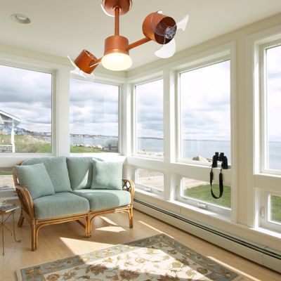 Ventilador de Teto Treviso Infinit LED Cobre Controle Remoto