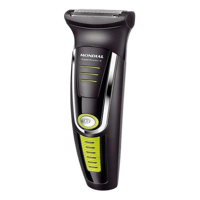 Cortador de cabelo Mondial Super Groom 6 BG-04 6410-01 preto e verde 110V/220V