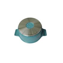 Caçarola Azul Turquesa Antiaderente Cerâmica Javali AA 20cm