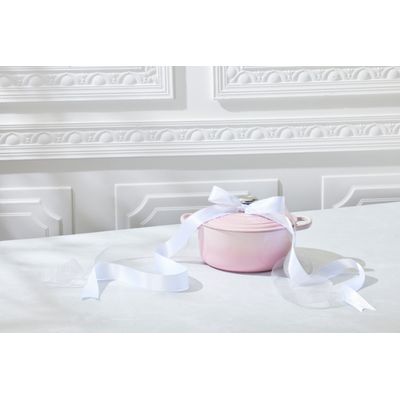 PANELA REDONDA LE CREUSET 20CM SIGNATURE FERRO ESMALTADO SHELL PINK 21177207774430