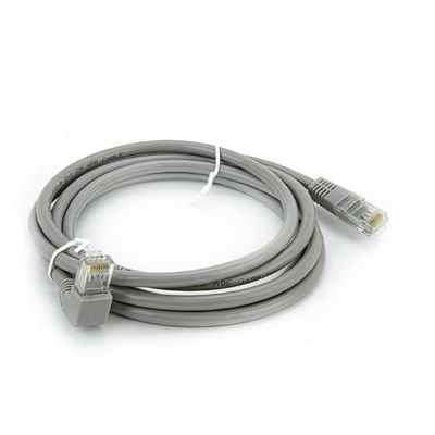 Cabo de Rede Cat6 Plug 90° Graus para Cima - 3 Metros
