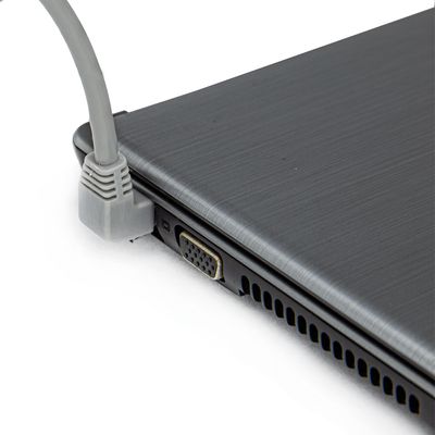 Cabo de Rede Cat6 Plug 90° Graus para Cima - 3 Metros