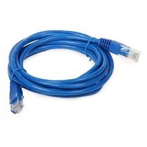 Cabo de Rede Ethernet Lan Rj45 Cat 5e Utp Azul - 3 Metros