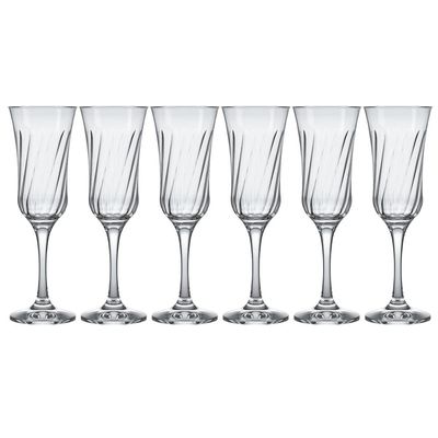 Conjunto de Taças para Champanhe Nadir Lírio 195 ml  6 Peças