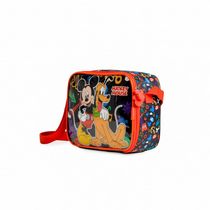 Lancheira Térmica Infantil Masculina Mickey Preta