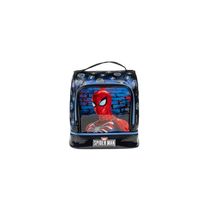 Lancheira Térmica Masculina Homem Aranha Azul Escuro