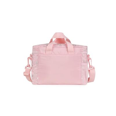 Lancheira Térmica Feminina Stitch & Angel Rosa Claro U / Rosa claro