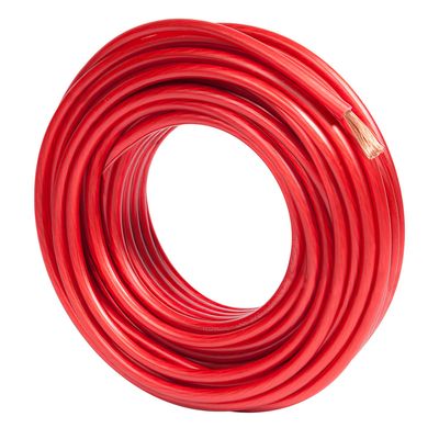 Cabo de Potencia Technoise 100% Cobre Vermelho 50 MM Rolo 15 Metros