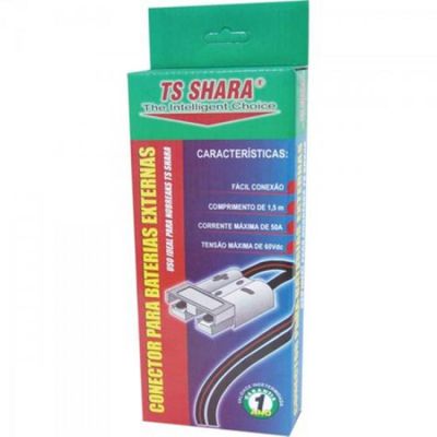 Cabo de Engate Rapido para Conexao Debaterias em Nobreak TS Shara
