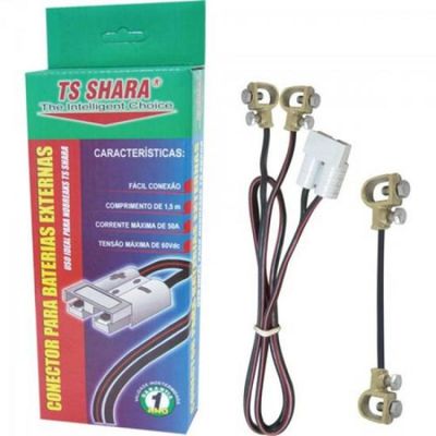 Cabo de Engate Rapido para Conexao Debaterias em Nobreak TS Shara