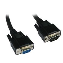 Cabo Monitor VGA NWT HD15M X HD15F 1.8M Preto com Filtro
