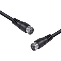 Cabo Coaxial F Macho X F Macho 2 Metros para Antena CF+F-2