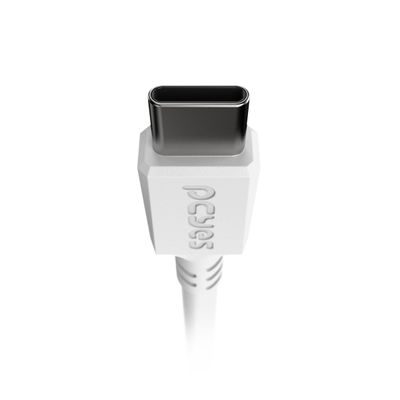 Cabo USB a 3.0 Macho P/ USB TIPO-C - Branco - 1 Metro - PUCAP3-1B