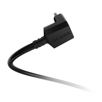 Cabo HDMI 2.0 CONEC.90º Vertical - Preto - 2 Metros - PH20-2V-B