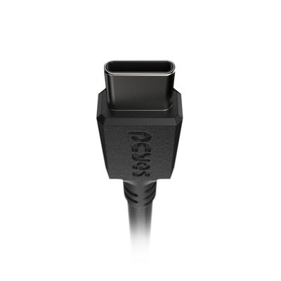 Cabo USB a 2.0 Macho P/ USB TIPO-C - Preto - 1 Metro - PUACP-10