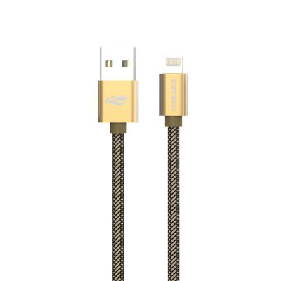 Cabo USB-LIGHTNING C3TECH CB-210GD 2,0A 2M
