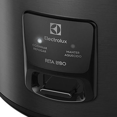 Panela ARROZ Electrolux 10XIC com Visor ERC30 - 4330AOBR503  Preto  220 VOLTS