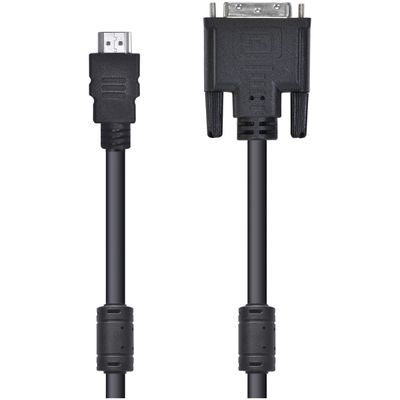 Cabo HDMI Macho para DVI-D 24+1 Pinos 2 Metros HDVI-2