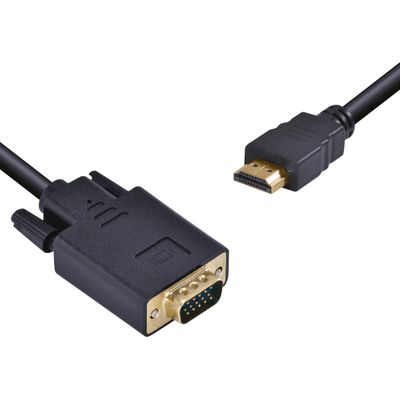 Cabo Conversor HDMI X VGA 1080I 30CM