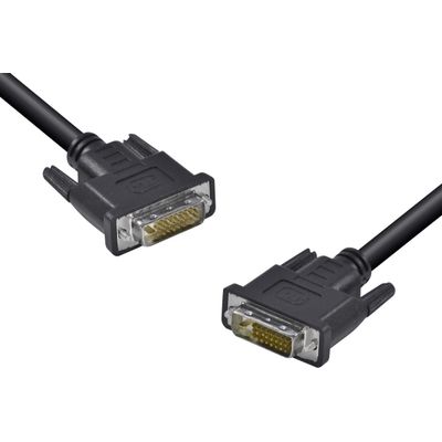 Cabo DVI-D 24+1 Pinos Dual LINK 2 Metros DVI/2